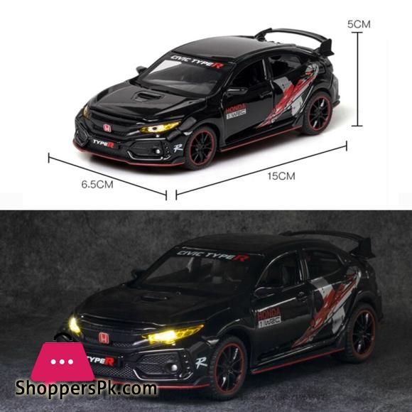 1:32 HONDA CIVIC TYPE R LIMITED EDITION Toy Car Metal Toy Diecasts & Toy Vehicles Car Model High Simulation Car Toys For Boy