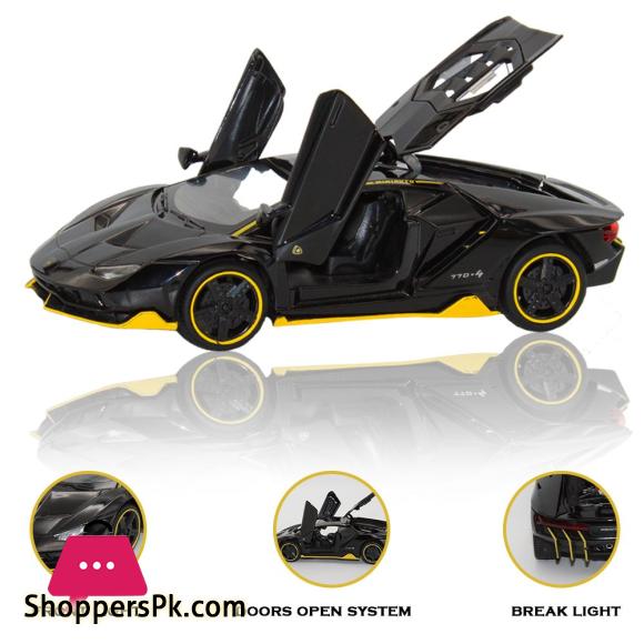 1:32 Lamborghini Centenario LP770-4 Diecast Car Model Kids Children Toy Metal Car Alloy Car with light and sound