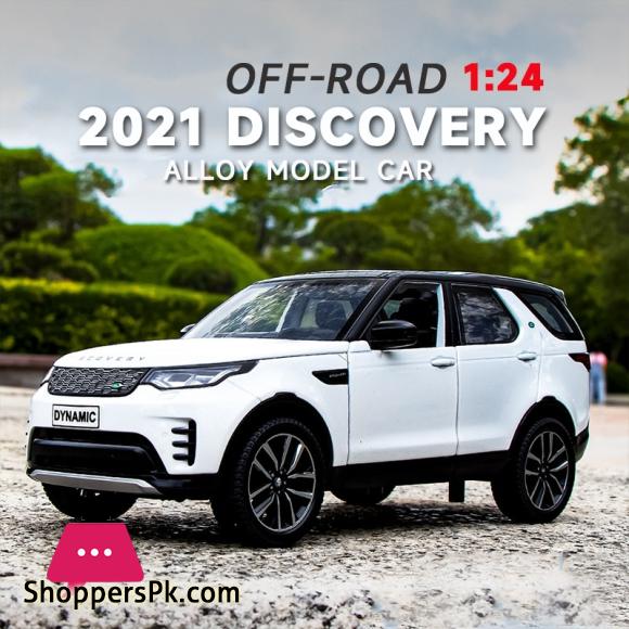 2021 Discovery 5 Diecast 1:24 Alloy Car Model Miniature Metal Vehicle Off-Road SUV For Kids