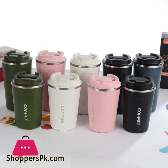 380ML Heat Preservation Coffee Mug Stainless Steel Travel Portable Mug Coffee Milk Cup Vacuum Flasks Thermo Cup