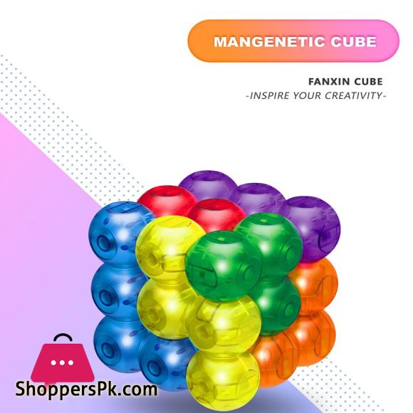 3D Puzzle Assembling Ever changing Magnetic Building Blocks DIY Toys Childrens Educational Assembling Toys Kids Fidger Toy|Magic Cubes