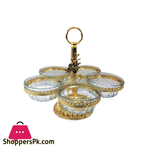 Orchid Condiment Serving Bowl