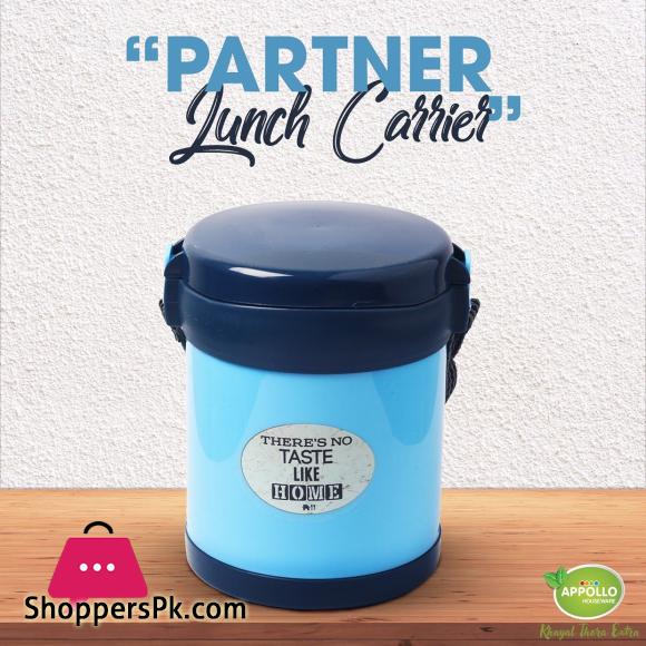 Appollo Partner Lunch Carrier Large (With 2 Steel & 1 Salad Bowls)