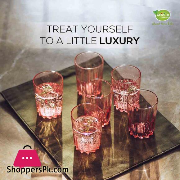Appollo Party Acrylic Glass Model-12 Set (6 pieces)