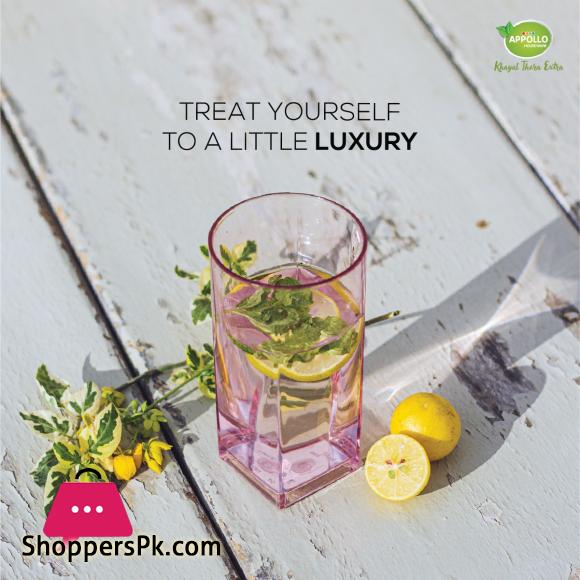 Appollo Party Acrylic Glass Model-2 Set (6 pieces)