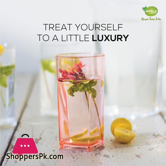 Appollo Party Acrylic Glass Model-2 Set (6 pieces)
