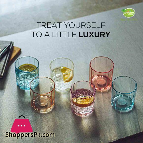Appollo Party Acrylic Glass Model-7 Set (6 pieces)