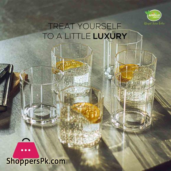 Appollo Party Acrylic Glass Model-7 Set (6 pieces)