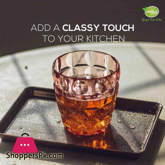Appollo Real Acrylic Glass Model-1 Set (6 pieces) 450ml