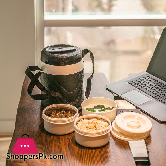Appollo Riwayat Lunch Carrier (2 steel bowls & 1 salad bowl)