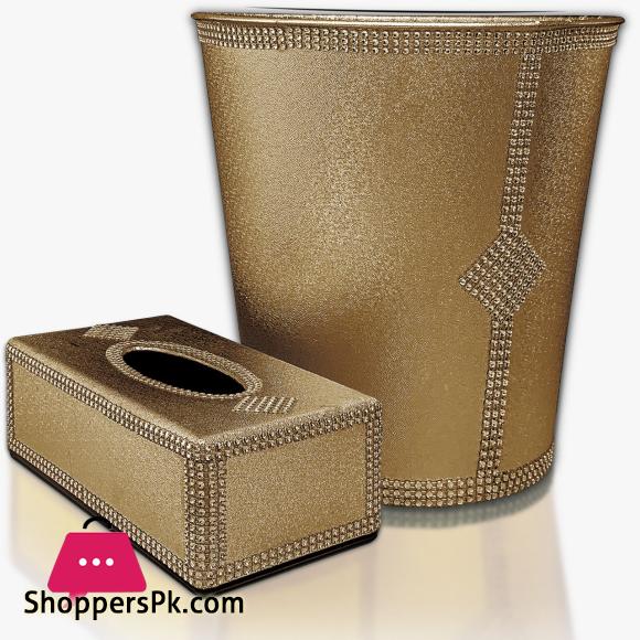 Appollo Bridal Gift Set (Dustbin with Tissue box holder)