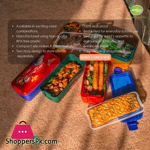 Appollo Bunny Lunch Box Model-2 (1pcs)