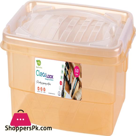 Appollo Clear Lock Food Keeper 5L (Small)