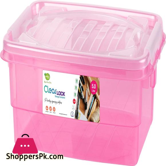 Appollo Clear Lock Food Keeper 5L (Small)