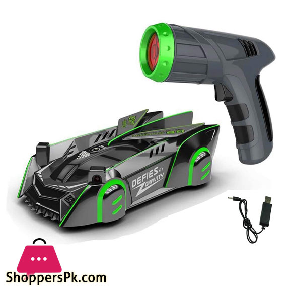 Dcenta RC Climbing Car for Kids Remote Control Car Dual Modes Infrared Ray Guided Race Car Rechargeable Mini Toy Vehicles with Lights