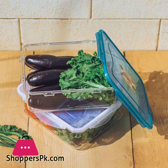 Appollo Eco Lock Acrylic Food Keeper - Large