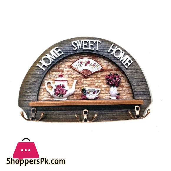 Fancy Wooden Key Holder Rustic - Decor