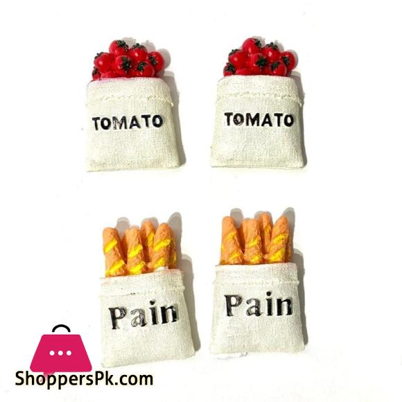 Fridge Magnets Bread (Pack of 4)