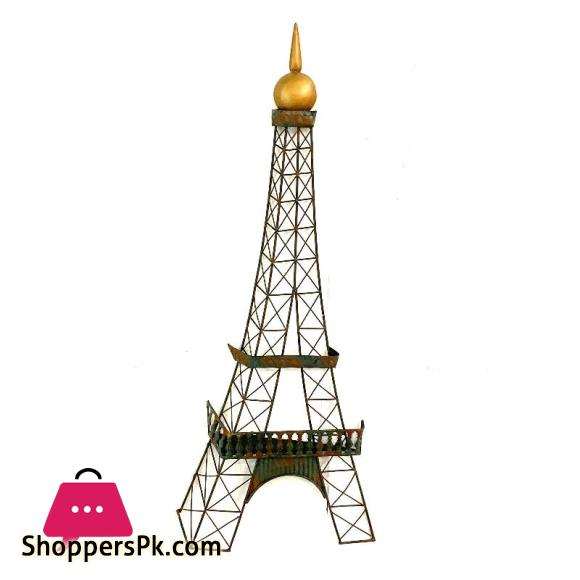 Hanging Metal Eiffel Tower Rustic - Home Decor