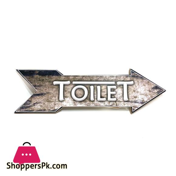 Hanging Toilet Sign