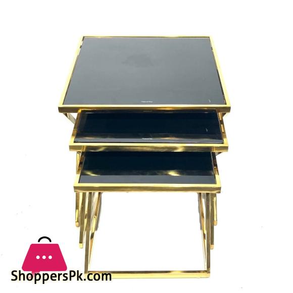 Nest Table Coffee Table Living Room Tea Side Table Set of 3