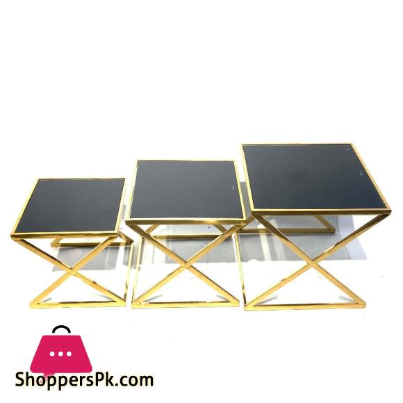 Nest Table Coffee Table Living Room Tea Side Table Set of 3