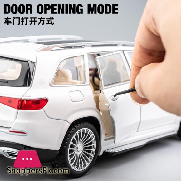 New 1/24 Mercedes Benz Maybach Gls600 Alloy Model Car Childrens Toy Car Gift Ornaments Simulation SUV Car Model Boys Collection