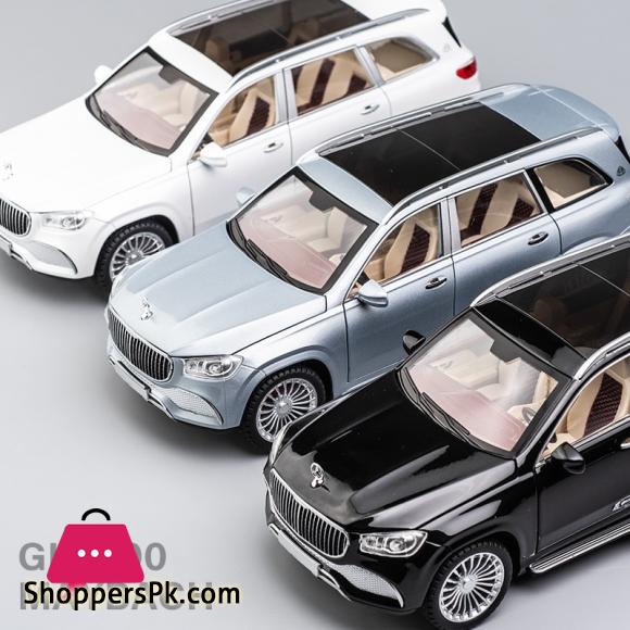 New 1/24 Mercedes Benz Maybach Gls600 Alloy Model Car Childrens Toy Car Gift Ornaments Simulation SUV Car Model Boys Collection
