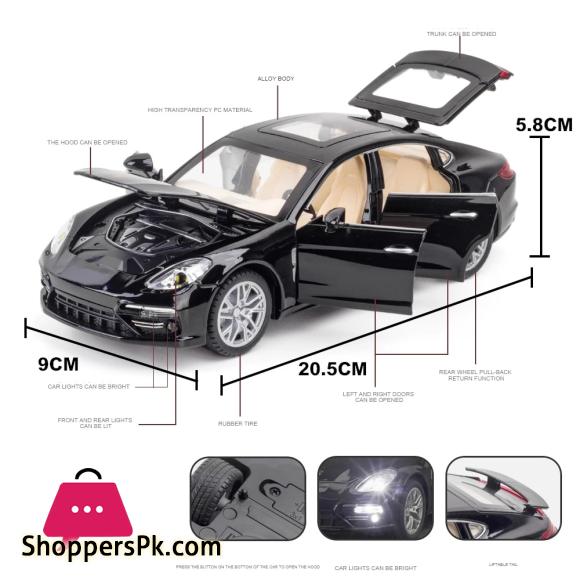 New 1:24 Porsches Panamera Alloy Car Model Diecasts Toy Vehicles Toy Cars Sound and light Kid Toys For Children Gifts Boy Toy|