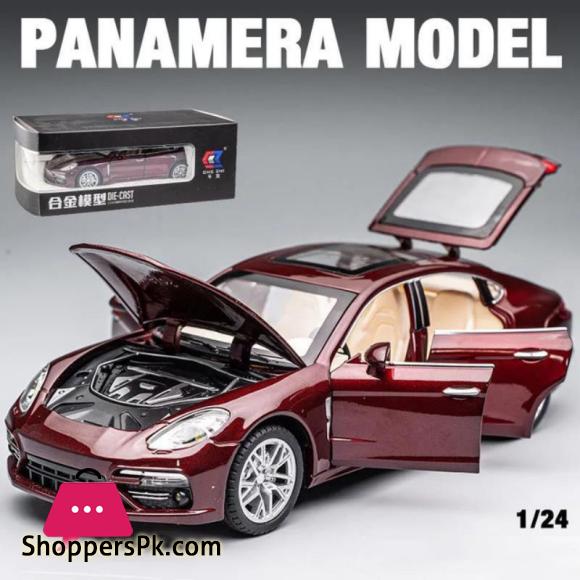 New 1:24 Porsches Panamera Alloy Car Model Diecasts Toy Vehicles Toy Cars Sound and light Kid Toys For Children Gifts Boy Toy|