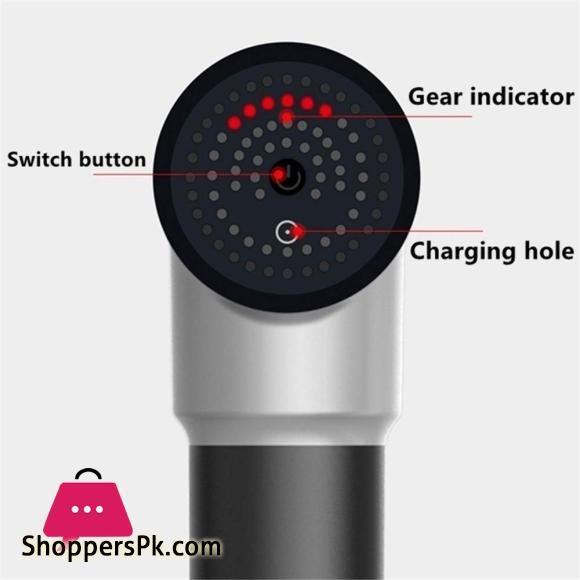 New Deep Tissue Massager Fascial Deep Muscle Fitness Chargeable Massager Leg Deep Vibration Full Body Relaxation Machine for Unisex - Single Option
