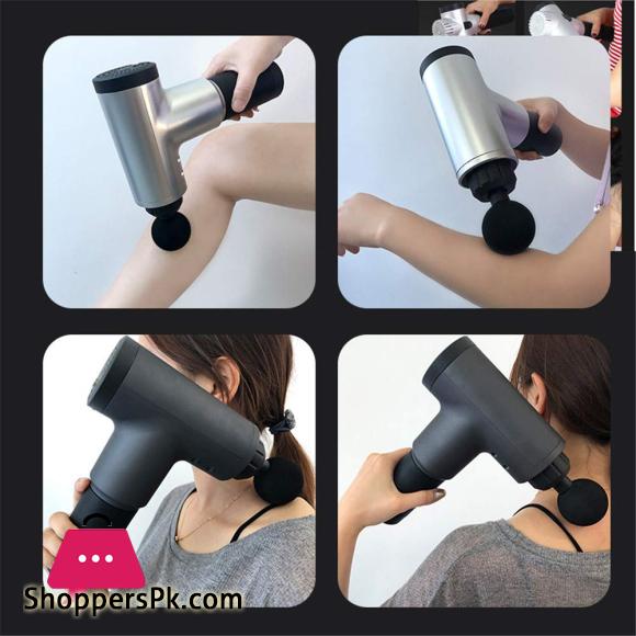 New Deep Tissue Massager Fascial Deep Muscle Fitness Chargeable Massager Leg Deep Vibration Full Body Relaxation Machine for Unisex - Single Option