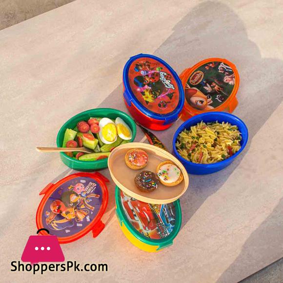 Appollo Oval Lunch Box (Pack of 2)