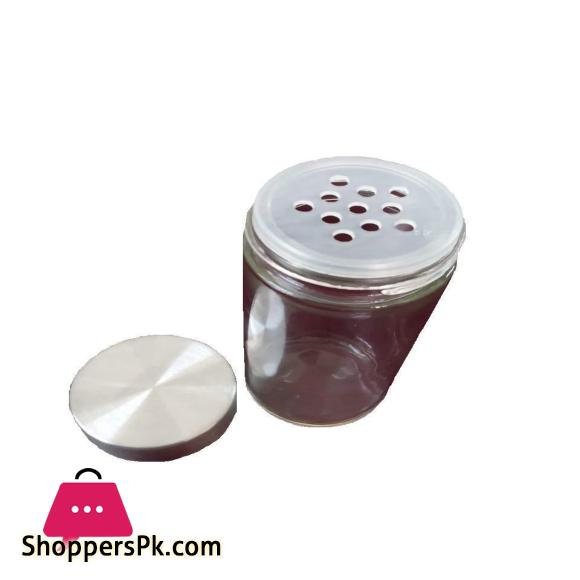Stainless Steel Rotating Spice Rack with 16 Spice Jars - Round