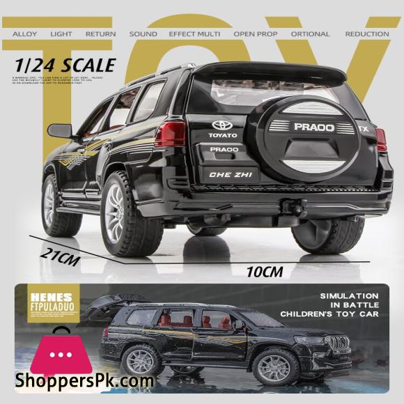 TOYOTA Land Cruiser Prado SUV Collection 1:24 CheZhi Car Exquisite Simulation Diecasts