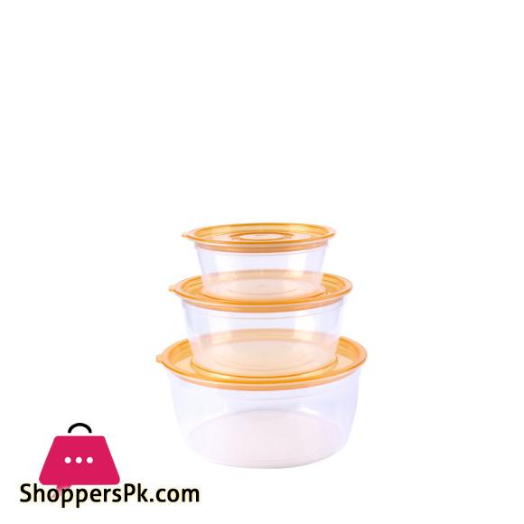 Appollo Trend Food Keeper - Pack of 3 (Medium-650ml)