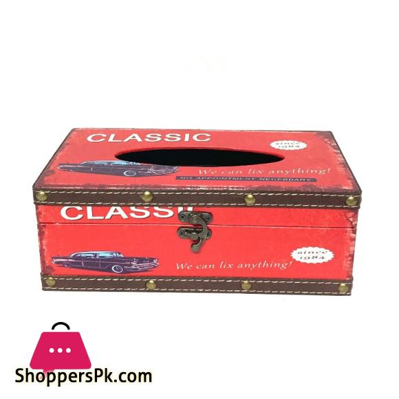 VintageTissue Box - Decor