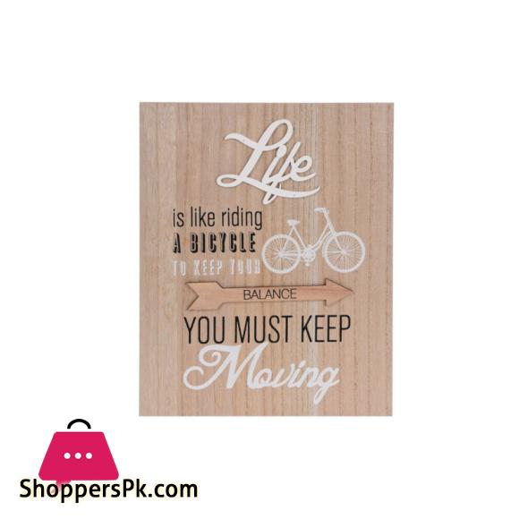 Wall Decor Fancy Wood 38CM