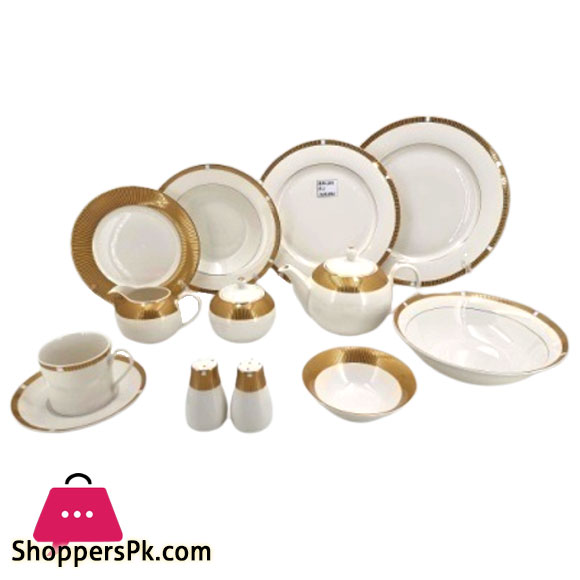 Angela-6Person Dinner Set Gold 47Pcs RM201