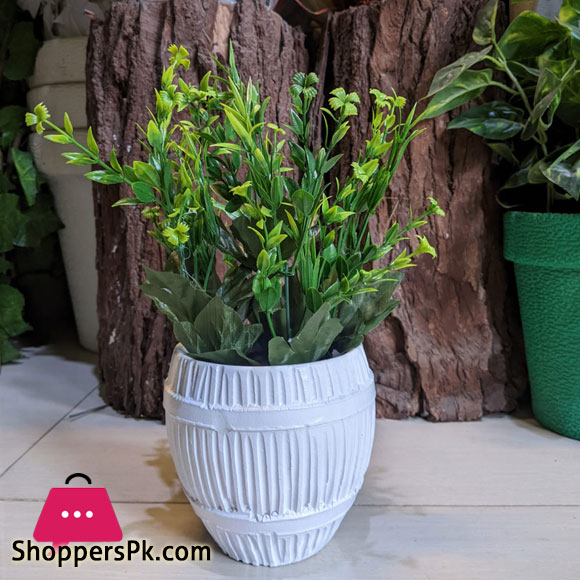 Artificial Decor Flower/Plant Pot Big - 1pcs