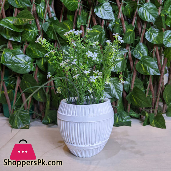 Artificial Decor Flower/Plant Pot Big - 1pcs