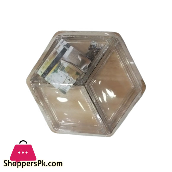 Billi 3 Section Hexagon Tray GW-HG 743