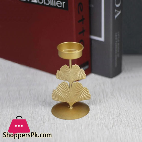Brass Mani candle stand metal size 5 inches led candle