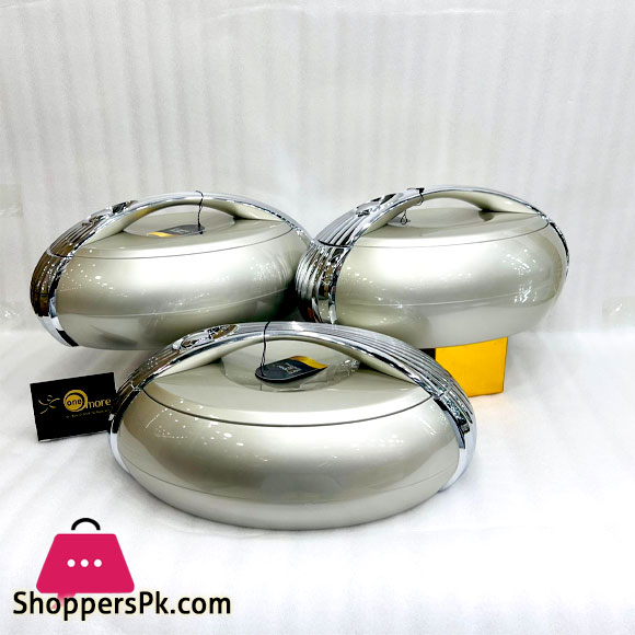 Luxury Portable Hot Pot Set Casserole Food Warmers ABS Food Container, Size:4L