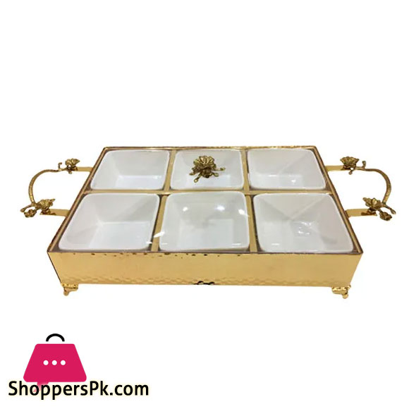 ORCHID Suarqe Condiment Gold Set 6 Part