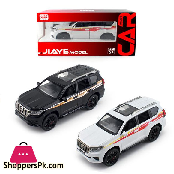 TOYOTA Land Cruiser Prado SUV Collection 1:24 CheZhi Car Exquisite Simulation Diecasts