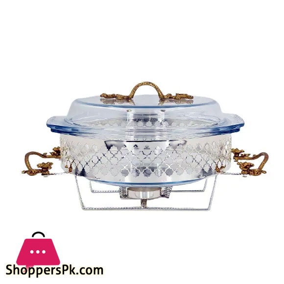 Orchid Round Serving Dish