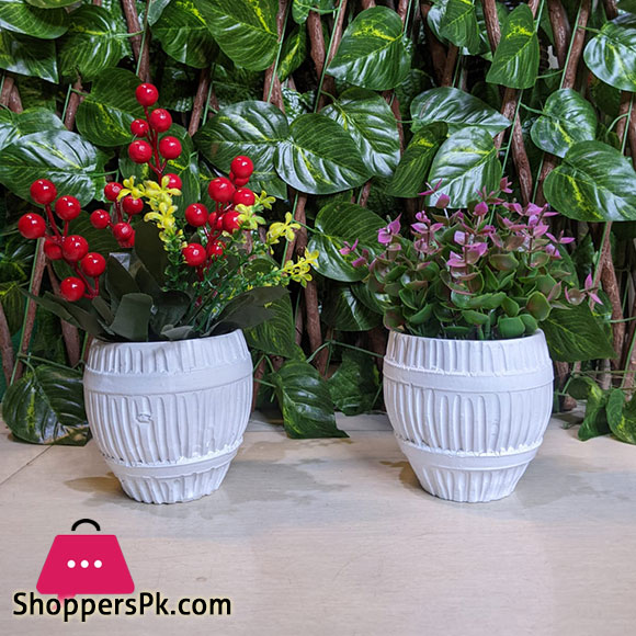 Artificial Decor Flower/Plant Pot Small – 1pcs