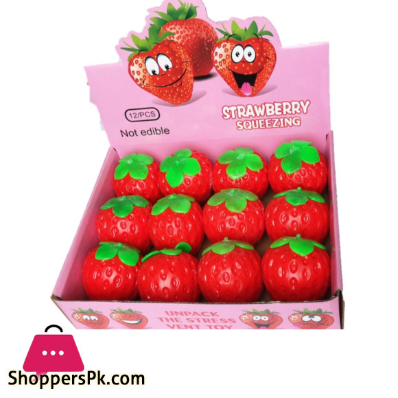 Strawberry amazon fidget toy kawaii stress relief toy 1pcs
