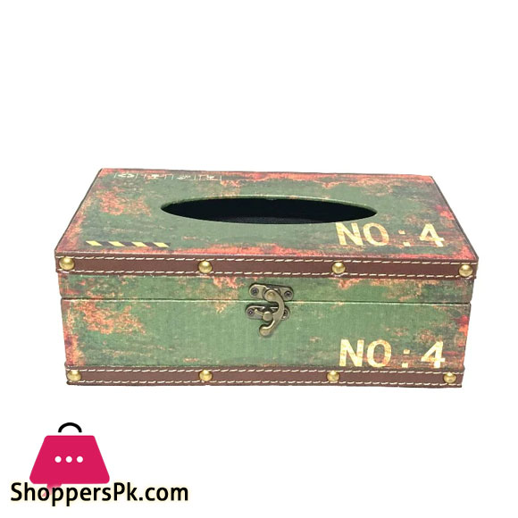 VintageTissue Box - Decor